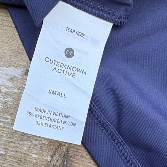 Outerknown Active Womens Blue Tank Top size S - Picture 6 of 6